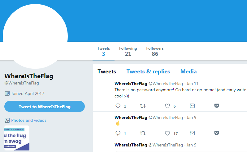 The shadow Twitter profile